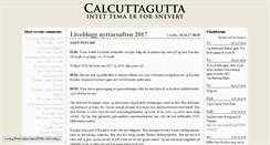 Desktop Screenshot of calcuttagutta.com
